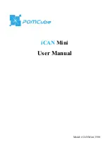 Preview for 1 page of POMCube iCAN Mini 3500 User Manual