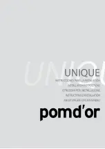 Preview for 1 page of Pomd'or Unique Installation Instructions Manual