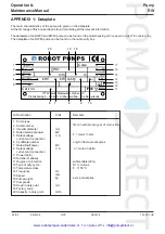 Предварительный просмотр 25 страницы PompDirect ROBOT PUMPS RW Series Operation & Maintenance Manual