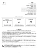 Preview for 2 page of POMPE ROTOMEC 50 TR Use And Maintenance Manual