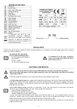 Preview for 7 page of POMPE ROTOMEC 50 TR Use And Maintenance Manual