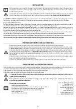 Preview for 8 page of POMPE ROTOMEC 50 TR Use And Maintenance Manual