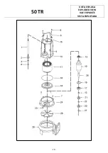 Preview for 18 page of POMPE ROTOMEC 50 TR Use And Maintenance Manual