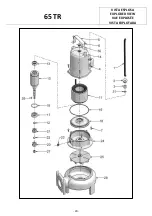 Preview for 20 page of POMPE ROTOMEC 50 TR Use And Maintenance Manual