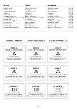 Preview for 2 page of POMPE ROTOMEC AIRGET Series Use And Maintenance Manual