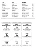 Preview for 2 page of POMPE ROTOMEC V Use And Maintenance Manual