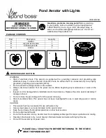 Pond Boss DPAR Manual preview