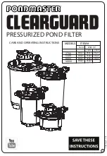 Предварительный просмотр 1 страницы Pondmaster 05610 Care And Operating Instructions