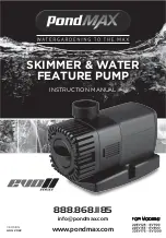 PondMAX 22EV125 Instruction Manual preview