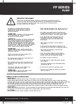 Preview for 3 page of PondMAX 22FP024 Instruction Manual