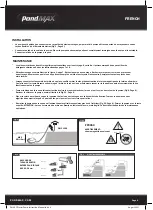 Preview for 6 page of PondMAX 22FP024 Instruction Manual