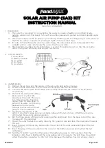 PondMAX 23SA203 Instruction Manual preview