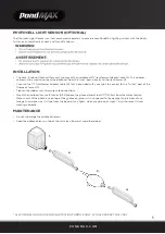 Preview for 6 page of PondMAX 24PL680 Instruction Manual