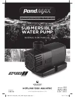 Preview for 1 page of PondMAX Evo II series Instruction Manual