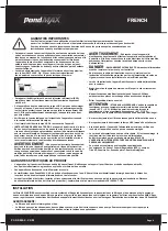 Предварительный просмотр 4 страницы PondMAX UVC18W Instruction Manual