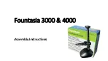 PondXpert Fountasia 3000 Assembly Instructions Manual preview