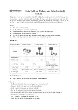 Preview for 1 page of PondXpert PXSOLSPOT01 Manual