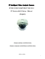 Предварительный просмотр 1 страницы ponico PONI-P100-IVA Setup Manual