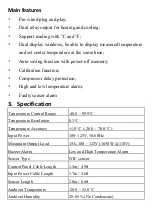 Preview for 3 page of Poniie TC-15A User Manual