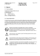 Preview for 3 page of PONNDORF P high pressure 65 Operation Manual