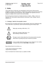 Preview for 7 page of PONNDORF P high pressure 65 Operation Manual