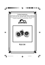 Preview for 1 page of Pontec FLS 30 Directions For Use Manual