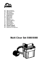 Pontec Multi Clear Set 5000 Operating Instructions Manual preview