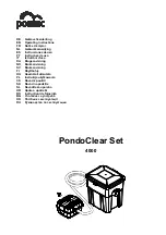 Предварительный просмотр 1 страницы Pontec PondoClear Set 4000 Operating Instructions Manual