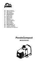 Pontec PondoCompact 2000 Operating Instructions Manual preview