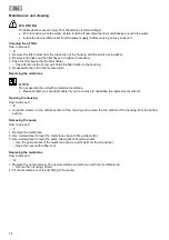 Preview for 14 page of Pontec PondoPolar Air Operating Instructions Manual