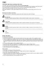 Preview for 14 page of Pontec PondoRell 3000 Operating Instructions Manual