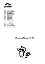 Preview for 1 page of Pontec PondoSkim 12 V Operating Instructions Manual