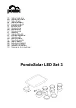 Pontec PondoSolar 3 Operating Instructions Manual preview