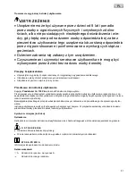 Preview for 51 page of Pontec PondoSolar Air 150 Plus Operating Instructions Manual