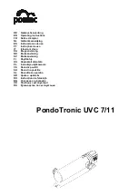Pontec PondoTronic UVC 11 Operating Instructions Manual preview
