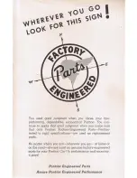 Preview for 79 page of Pontiac 1952 Chieftain Owners Service Manual