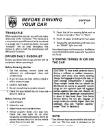 Предварительный просмотр 6 страницы Pontiac 1986 Fiero Owner'S Manual