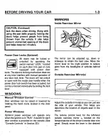 Предварительный просмотр 8 страницы Pontiac 1986 Fiero Owner'S Manual