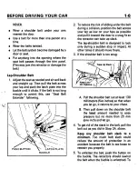 Предварительный просмотр 11 страницы Pontiac 1986 Fiero Owner'S Manual