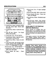 Предварительный просмотр 101 страницы Pontiac 1986 Fiero Owner'S Manual