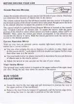 Preview for 14 page of Pontiac 1987 Fiero Owner'S Manual