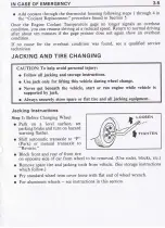 Preview for 75 page of Pontiac 1987 Fiero Owner'S Manual