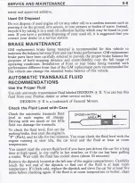 Preview for 98 page of Pontiac 1987 Fiero Owner'S Manual