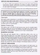 Preview for 103 page of Pontiac 1987 Fiero Owner'S Manual