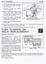 Preview for 140 page of Pontiac 1987 Fiero Owner'S Manual