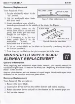 Preview for 153 page of Pontiac 1987 Fiero Owner'S Manual