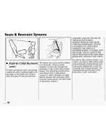 Предварительный просмотр 39 страницы Pontiac 1994 Trans Sport Owner'S Manual