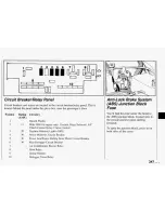 Предварительный просмотр 248 страницы Pontiac 1994 Trans Sport Owner'S Manual