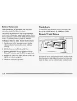 Предварительный просмотр 63 страницы Pontiac 1995 Grand Am Owner'S Manual