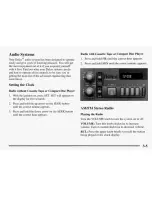 Preview for 128 page of Pontiac 1995 Sunfire Owner'S Manual